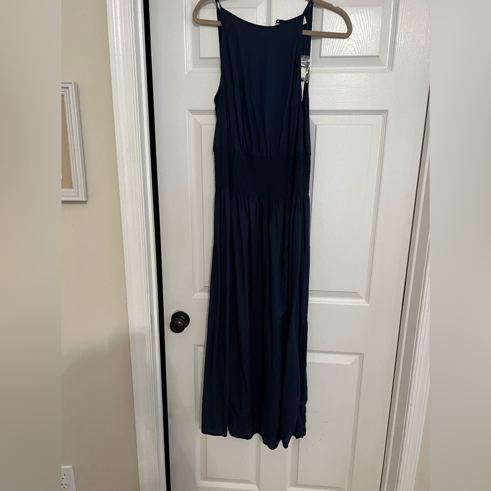 Roxy navy blue maxi dress